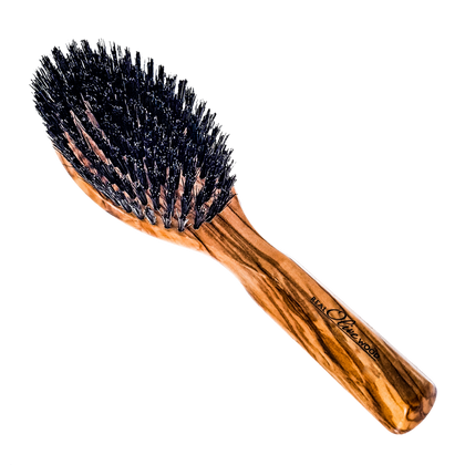 Olijfhouten natuurhaarborstels