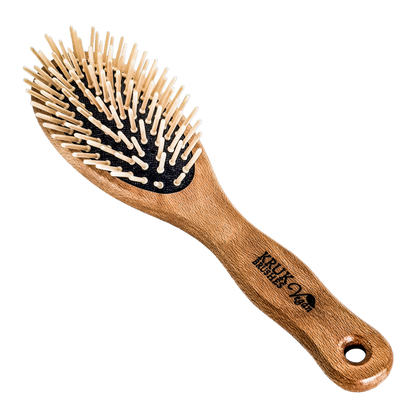 VEGAN houten pinnen haarborstels