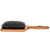 "De extra zachte EGEL" natuurhaarborstel met zachtere nylon-pins en met bolletjes - PADDLE BRUSH