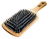 "EGEL" natuurhaarborstel met nylon-pins - PADDLE BRUSH
