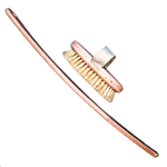 Badborstel / Massageborstel met een lange steel (HARD of ZACHT)