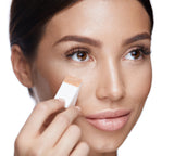 Make-up spons latex wit driehoek